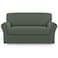 Easy-Going 2 Pieces Stretch Loveseat Couch Sofa Slipcover Washable
