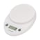 Escali Primo Digital Food Scale Multi-Functional Kitchen Scale and Baking Scale for Precise Weight Measuring and Portion Control, 8.5 x 6 x 1.5 inches, White