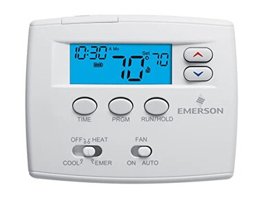 White-Rodgers Digital 5-1-1 Day Programmable Thermostat, 1F82-0261