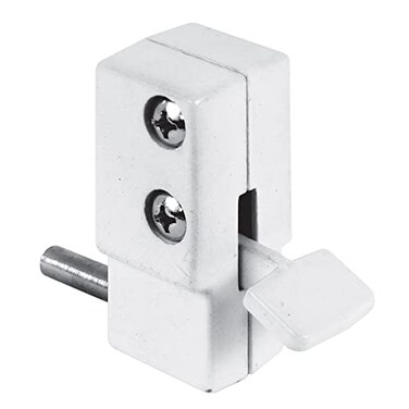 PRIME-LINE Defender Security S 4355 Step-on Sliding Door Lock, White