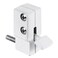 PRIME-LINE Defender Security S 4355 Step-on Sliding Door Lock, White