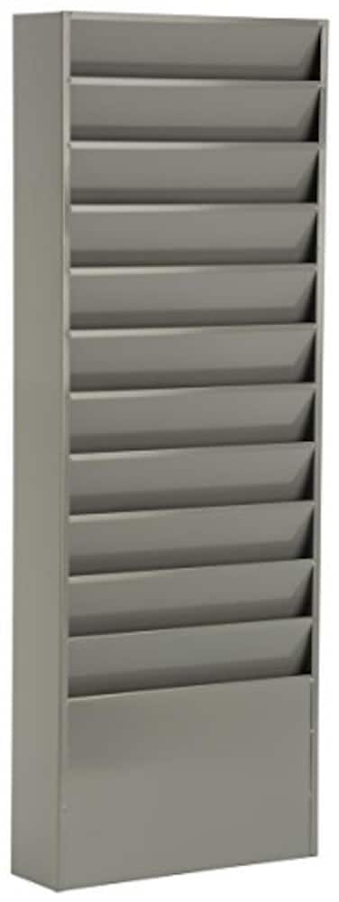 Displays2go Office File Folder Wall Rack
