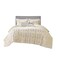 Intelligent Design Ivory/Gold Metallic Print Queen Comforter Set, 5pc