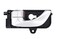 NewYall Front Left Driver Side Interior Inside Silver Door Handle