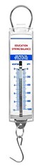 EISCO Premium Spring Balance, 0-1000g / 0-10N - High Resolution, Dual Transparent Scale, NewtonsGrams - Zero Calibration Capability - Acrylic Body - Eisco Labs