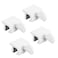 Prime-Line Sliding Window Security Lock, White, 1/8 in. Rail, 4 Pack