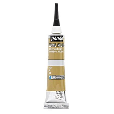 Pebeo 773300 Vitryu Outliner, 0.7 fl oz ,20 ml, Gold