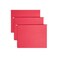 Smead Hanging File Folders with Tabs, Letter Size, Red, 25 Count