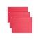 Smead Hanging File Folders with Tabs, Letter Size, Red, 25 Count