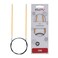 KnitPro Zing Fixed Circular Needles 40" ,100cmUS Size 1 ,2.25mm
