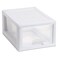 Sterilite Stacking Drawer Storage Organizer for Clothes, 6 Quart, 12-Pack