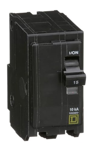 Schneider Electric Square D by Square D - QO 15 Amp Two-Pole Circuit Breaker