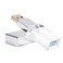 Laak 32GB New Crystal Transparent Rectangle Genuine USB Flash Drive 3.0 Wedding Gift Pendrive,Silver