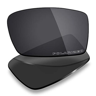 MryokPolarized Replacement Lenses for Oakley Gascan OO9014 - Stealth Black