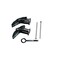 Moen A750 Slide Bar SecureMount Anchors ,2-Pack