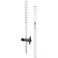 EISCO Borosilicate Burette, Straight Bore, PTFE Stopcock - 25mL - Class A