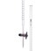 EISCO Borosilicate Burette, Straight Bore, PTFE Stopcock - 25mL - Class A