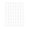 ChromaLabel Barcode Labels, 1 x 1.5 Inch White, 1225/Pack