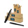 TRQ Front and Rear Shock Absorber Set