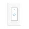 Lesim Smart Light Switch WiFi Wall Switch Touch Switch 1 Gang, Voice Control, Remote Control, TimerSchedule UL Certified, No Hub Required