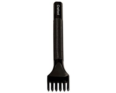 Tandy Leather Craftool Pro Line Diamond Stitching Chisel 6 Prong ,5/64" ,2mmSpacing88044-06