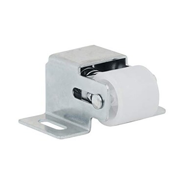 Rok 5 Pack Hardware Heavy Duty Large Roller Catch Latch for Closet Doors and Cabinets, Zinc