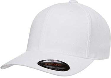 Flexfit Men's Pro-Formance, White, Small/Medium, Small-Medium