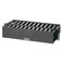 Panduit WMP1E Horizontal Cable Manager, Black, 2 RU, Black