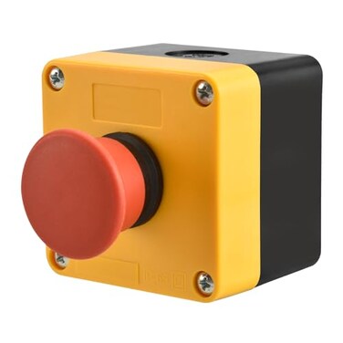 Heschen 660V 10A Red Sign Momentary Emergency Stop Switch