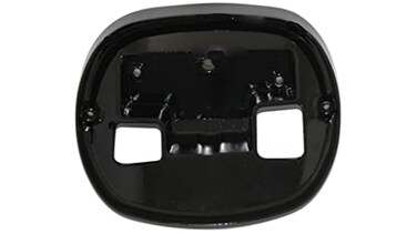Custom Dynamics TL-BASEPLATE-B Taillight Base ,Black for 1999-2016 Harley-Davidson