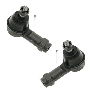 TRQ Outer Driver and Passenger Side Tie Rod Set 2 Piece