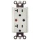 X10 Duplex Wall Receptacle ,Both Outlets Controlled, White ,XPR-W
