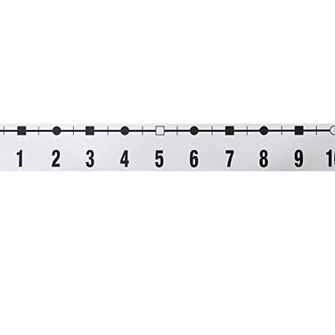 hand2mind -39 to 185 Integer Number Line for Classroom Wall, Math Borders Classroom Bulletin, Number Lines for Students, Teacher Supplies, Number Line with Negative Numbers, Math Posters ,18 Sections