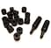 Delphi Glass Friction Buttons - 16 Pack