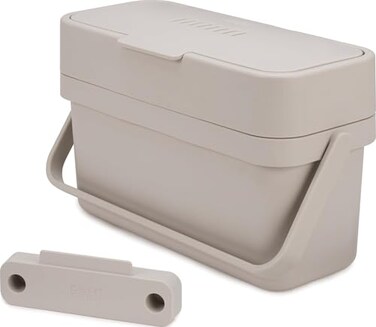 Joseph Joseph Compo Wall Mountable Compost Caddy, 1 Gallon