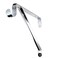Desunia Adjustable Closet RodShelf Support Bracket - Chrome - 1 Pack