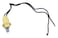 Crown Automotive 5455853K Side Marker Socket Electrical, Lighting and Body, White