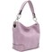 ALYSSA Hobo Shoulder Bag with Big Snap Hook Hardware ,Lilac