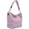 ALYSSA Hobo Shoulder Bag with Big Snap Hook Hardware ,Lilac