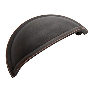 Amerock 10 Pack 3" Cup Pulls Oil-Rubbed Bronze Drawer Pull