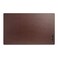 Dacasso Pad Without Side Rails Luxury Leather Blotter for Writing-Executive Desk Surface Protector, 38" x 24", Chocolate Brown