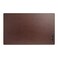 Dacasso Pad Without Side Rails Luxury Leather Blotter for Writing-Executive Desk Surface Protector, 38" x 24", Chocolate Brown