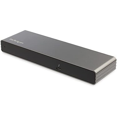 StarTech Thunderbolt 3 Dock, Dual 4K 60Hz DP HDMI VGA, 85W, GbE, TAA, 1.6ft