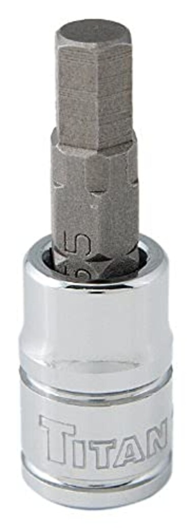 Titan 15601 1/4-Inch Drive x 5.5mm Hex Bit Socket