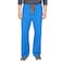 Medline PerforMAX Unisex Reversible Front-Drawstring Scrub Pants, Royal Blue, Size Small, Regular Inseam