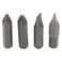 Great Neck GreatNeck IMB4 4-Piece Impact Bit Set, Slotted Screwdriver Bits, Phillips Head Screwdriver Bit Set, Chrome Vanadium Steel