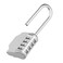 ZHEGE Combination Padlock, Long Shackle Lock with Code ,Sliver