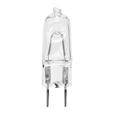 Satco S4622 100 Watt 1700 Lumens T4 Halogen G8 Base 120 Volt Clear Light Bulb, Dimmable