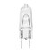 Satco S4622 100 Watt 1700 Lumens T4 Halogen G8 Base 120 Volt Clear Light Bulb, Dimmable