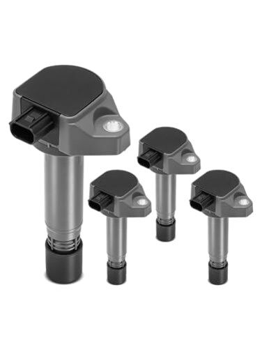 YHTAUTO 4PCS 3-Pin Ignition Coil for Honda